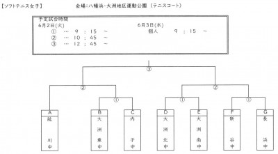 ソフトテニス部